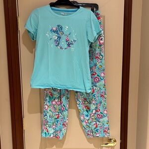 Disney Vera Bradley Mermaid Pajama Set